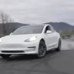 Tesla Model 3 'Burnout Mode' Allows The Car To Drift Like Never Before